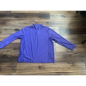 Tommy Bahama IslandZone 1/4 Zip Pullover | Purple | Men’s Size XXXL